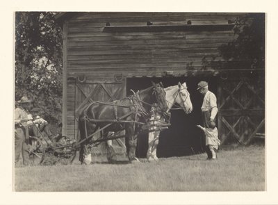 [Yvonne Boursault, Fred Varnum y dos hombres no identificados, Lake George] de Alfred Stieglitz