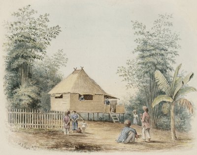 Casa Nativa Cerca de Manila de Alfred Thomas Agate