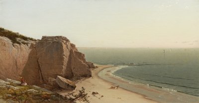 Un día tranquilo cerca de Manchester de Alfred Thompson Bricher