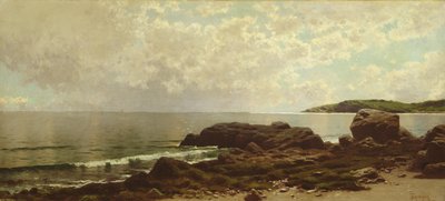 Costa frente a Grand Manan, c.1885 de Alfred Thompson Bricher