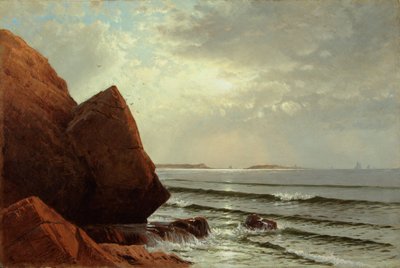 Mañana, Cape Ann 1875 (Óleo sobre lienzo) de Alfred Thompson Bricher