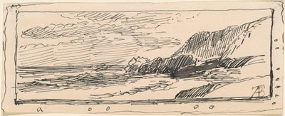 Costa rocosa de Alfred Thompson Bricher