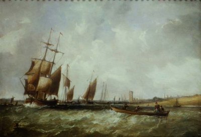 Navegación en el Canal de Bristol de Alfred Vickers