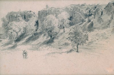 Paisaje, siglo XIX de Alfred Victor de Vigny
