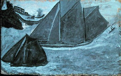 Barcos en el puerto de Alfred Wallis