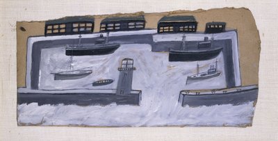 Casas y barcos de Alfred Wallis