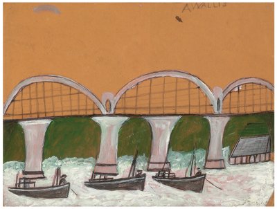 Puente de Saltash de Alfred Wallis