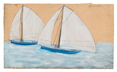 Dos barcos de vela de Alfred Wallis