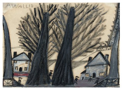 Dos árboles de Alfred Wallis