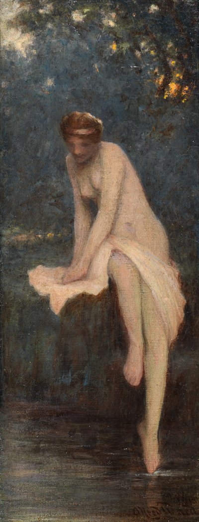 Desnudos (óleo sobre lienzo) de Alfred Ward