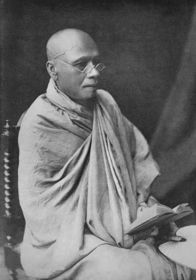 Un sacerdote budista de Alfred William Amandus Plate