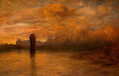 Medianoche Noruega, 1878-79 de Alfred William Hunt