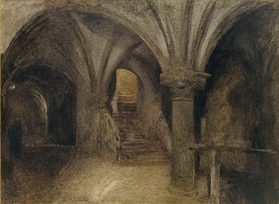 Mont St Michel, La cripta de l