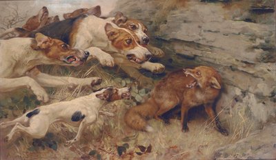 "Haz lo peor" de Alfred William Strutt
