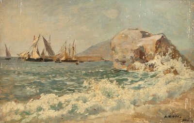 Surf en Nervi de Alfred Zoff