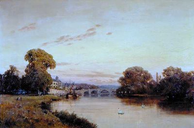 Richmond en el Támesis de Alfred de Breanski