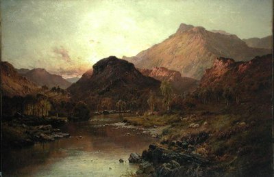 Valle de Ben Nevis de Alfred de Breanski