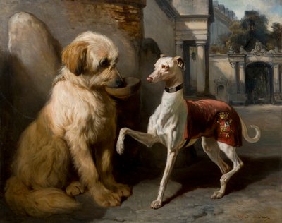 Francés: Riche et Pauvre de Alfred De Dreux