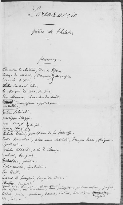 Manuscrito original de 