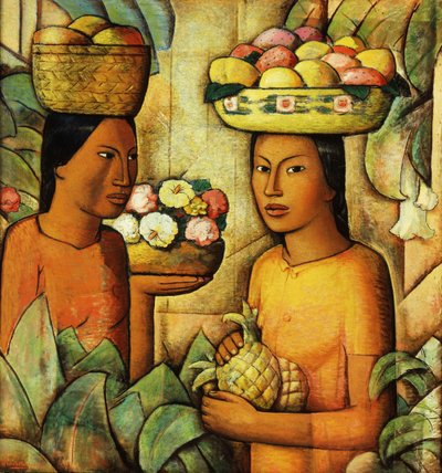 Frutas y Flores; Frutas y Flores de Alfredo Ramos Martinez