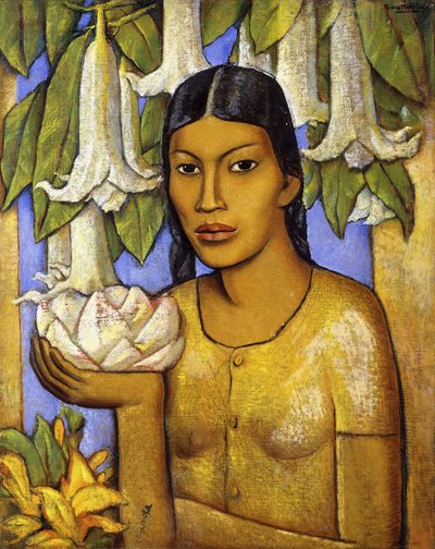La India de las Floripondias; La India de las Floripondias de Alfredo Ramos Martinez