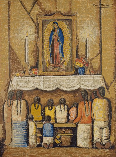 Sin título, después de 1946 (serigrafía) de Alfredo Ramos Martinez