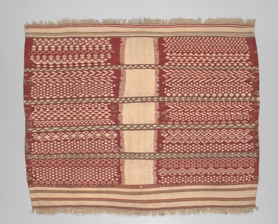 Capa o cubierta ceremonial de mujer (axellal), finales del siglo XIX de Algerian School