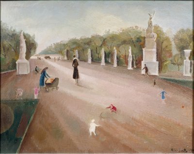 En el Jardín del Luxemburgo de Alice Bailly