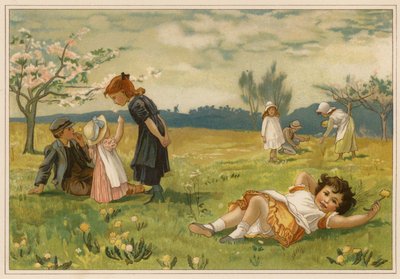 El manzano engreído (cromolito) de Alice Havers