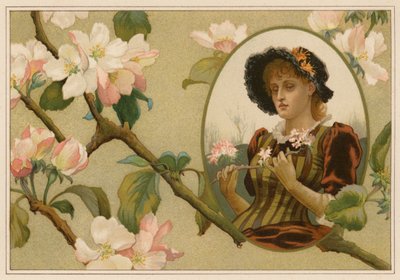 El manzano engreído (cromolito) de Alice Havers
