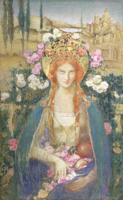 Santa Isabel de Hungría, 1916 de Alice Macallan Swan