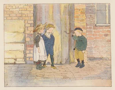 The Duffer Triumphant (litografía en color) de Alice Maud Beddington