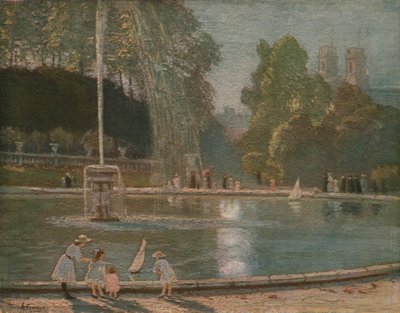 La Fontaine, finales del siglo XIX-principios del siglo XX, c1930 de Alice Maud Fanner