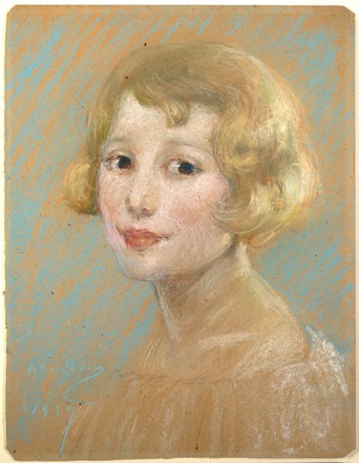 Chica rubia de Alice Pike Barney
