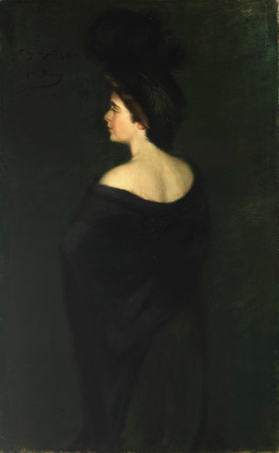Laura en Negro de Alice Pike Barney