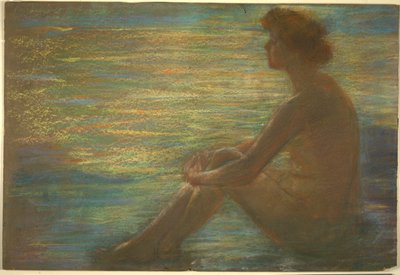 Desnudo contra el mar de Alice Pike Barney