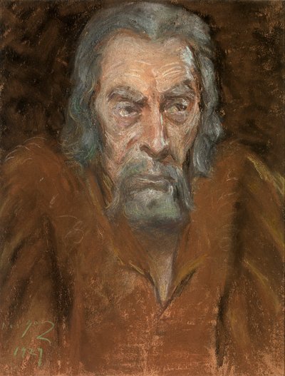 R. D. Shepherd como Shylock de Alice Pike Barney