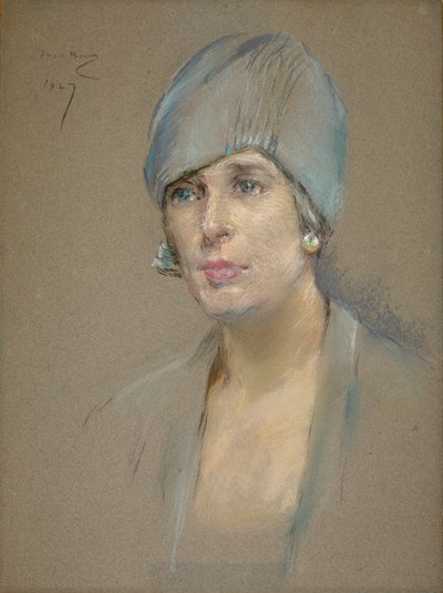 La Visitante (Sra. de Richard P. McCullough) de Alice Pike Barney