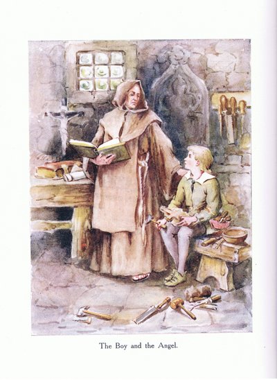 El Niño y el Ángel, ilustración de 