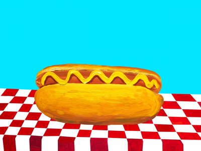 Picnic clásico con perritos calientes de Alice Straker