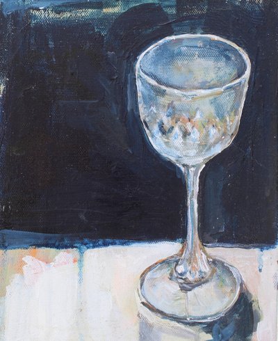 Copa de vino elegante de Alice White