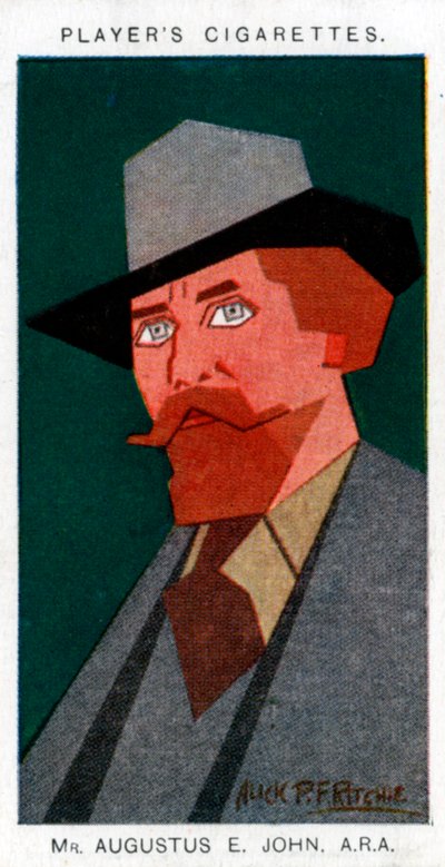 Augustus John, pintor británico, 1926 de Alick P. F. Ritchie