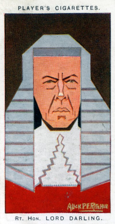 Charles John Darling, 1er Barón Darling, juez británico de Alick P. F. Ritchie
