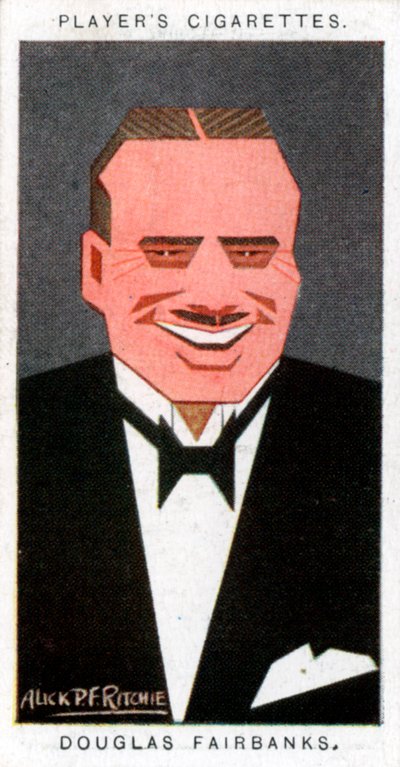 Douglas Fairbanks, actor de cine estadounidense, 1926 de Alick P. F. Ritchie