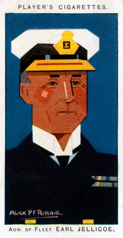John Rushworth Jellicoe, 1er Conde Jellicoe, almirante británico, 1926 de Alick P. F. Ritchie