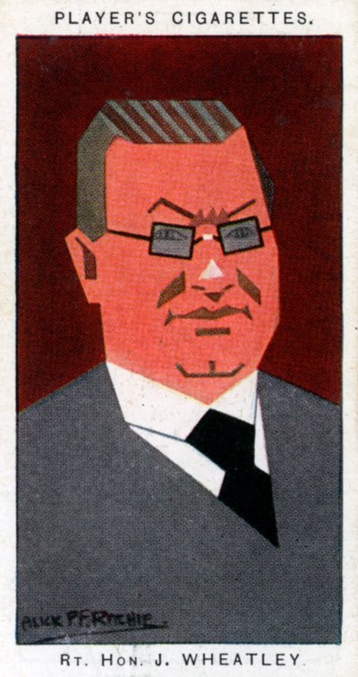 John Wheatley, político escocés, 1926 de Alick P. F. Ritchie