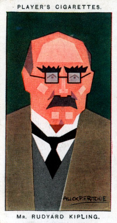 Rudyard Kipling, escritor y poeta británico, 1926 de Alick P. F. Ritchie