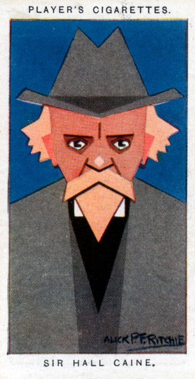 Sir Hall Caine, novelista británico de Alick P. F. Ritchie
