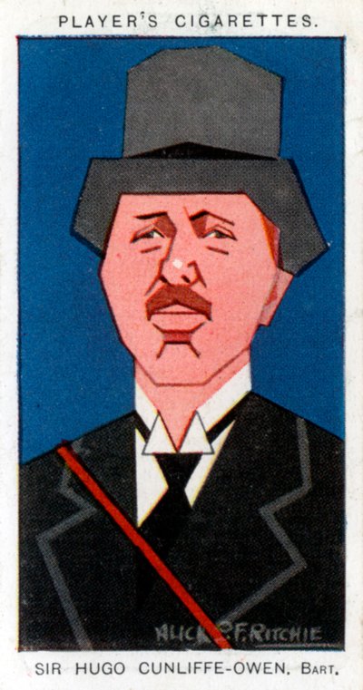 Sir Hugo Cunliffe-Owen, empresario británico, 1926 de Alick P. F. Ritchie