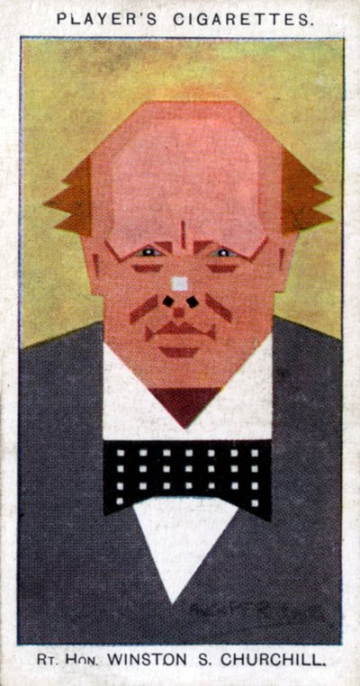 Winston Churchill, Primer Ministro Británico, 1926 de Alick P. F. Ritchie